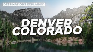 Denver Colorado Cool Things To Do  Destinations Explained [upl. by Arraeit250]