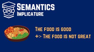 Pragmatics Implicature [upl. by Akkim]