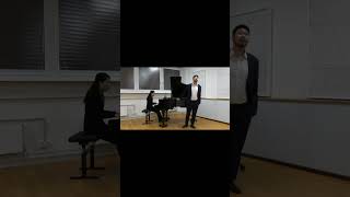 O Vaterland LehÃ¡r Seungwoo sun Chiayun Hsieh baritone pianist dielustigewitwe LehÃ¡r [upl. by Liv]