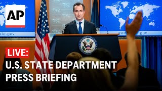 US State Department press briefing 9424 [upl. by Haziza355]