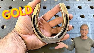 Gold Horseshoe TIG Brazing Project [upl. by Ilrac]