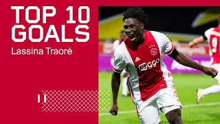 TOP 10 GOALS  Lassina Traoré [upl. by Silberman345]