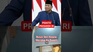 Pidato Prabowo Presiden RI prabowopresiden merahputih kepemimpinan pidatoprabowo [upl. by Horne657]