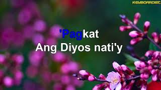 Sapagkat Ang Diyos Ay Pag ibig Karaoke Minus One [upl. by Norwood]