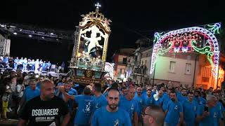 Delianuova VERGINE ASSUNTA festa 2022 Arrivo della processione in piazza [upl. by Eanat554]