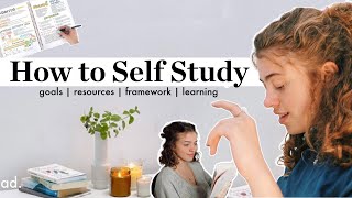 How To Self Study Effectively 📚 step by step guide to teach yourself anything [upl. by Aikcir630]