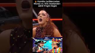 🔥 Kamille wMercedes Mone vs Kris Statlander AEW Fright Night Showdown Highlights 💥 [upl. by Yrrap]