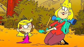 The Loud House 2024 Funny Moments  Road Trip Bringing Down the House  Road Trip Mountain Hard Pass [upl. by Fassold]