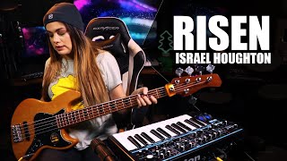 RISEN  ISRAEL HOUGHTON  BASS COVER  Giane Rangel israelhoughtonmusic [upl. by Howlend]