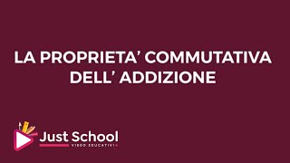 La proprietà commutativa dell’addizione [upl. by Ydurt]