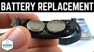 Garmin Vivofit Battery Replacement Tutorial  Vivofit How To [upl. by Sola801]