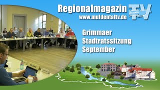 Grimmaer Stadtratssitzung September [upl. by Sigrid]