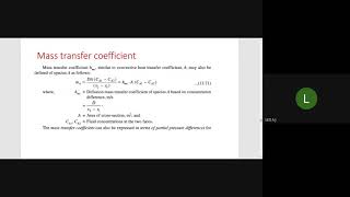 KTUHMTMldule6convective mass transfer coefficientReynolds Colburn analogy [upl. by Ylellan]