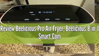 Review Beelicious Pro Air Fryer Beelicious 8in1 Smart Compact 4QT Air Fryers with Viewing Window [upl. by Enilekcaj]