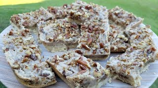 KETO PECAN PIE BARS [upl. by Dolorita883]