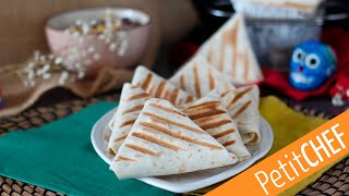 TACOS SAMOSA vegetarianos I Petitchef 🥙 [upl. by Menashem]