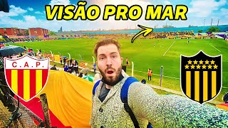 UM ESTÁDIO BIZARRO QUASE DENTRO DO MAR Progreso x Peñarol [upl. by Meesak]