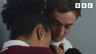 Boyfriend learns how to calm down overwhelmed girlfriend with ADHD  Waterloo Road  BBC [upl. by Eicam856]