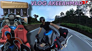 Vlog AkeeAhmad Edisi  BNT Jem 2Kali Seminggu Seat Dc5 Intake Arena Cerakote Ride GPO [upl. by Brendin]