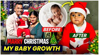 Marry Christmas 😍 My Baby 1 To 7 Month Growth And Activity [upl. by Acire753]