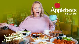 Trying The Most Popular Menu Items At Applebees [upl. by Jaclin]