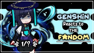 Genshin Impact reacts to The Fandom  1  GI X Gacha Club  ʟɪʟᴀᴄ—ᴀᴍᴇᴛʜʏsᴛ [upl. by Attenad8]