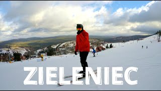 ZIELENIEC  STYCZEŃ 2024 SNOWBOARDNARTY [upl. by Macmullin]