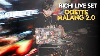 RICHI LIVE SET  AT ODETTE MALANG 20 [upl. by Vigen]