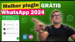 Melhor plugin whatsapp gratis para wordpress woocommerce 2024 [upl. by Coryden]