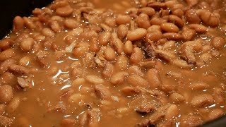 PINTO BEANS AND CORNBREAD RECIPE  EASY RECIPE  How to Make Pinto Beans Taste Good And Flavorful [upl. by Shakespeare]