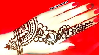 Very easy mehndi designscone designsmehdi designmehndi ka designmehndi designmehandi [upl. by Rebe]