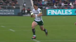 Henry Arundell 100m individual try Toulon v London Irish 2022 [upl. by Ecirehs]