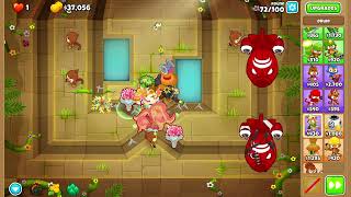 Bloons TD 6  Chutes  Hard  CHIMPS Strategy Guide [upl. by Pollitt]