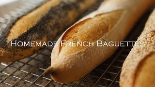 French Baguettes  Long Fermentation – Bruno Albouze [upl. by Nivlek]