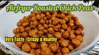 Best Chickpeas in air fryer  Best Snack Recipe EktasKitchen [upl. by Imled]