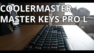 Coolermaster Masterkeys Pro L Review  Makes You a Master at Being Cool [upl. by Gowon]