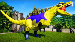 🔴Giant Indominus Triceratops Pteranodon ampGODZILLA Empire Whos Dinosaur KING Jurassic Adventures [upl. by Aniret]