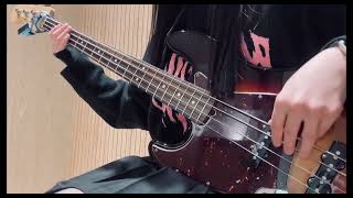 サカナクション sakanaction  「怪獣」 Bass cover ベースカバー ㅣ『チ。 ―地球の運動について―』オープニング [upl. by Boar]