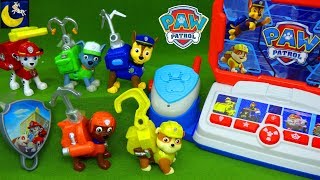 NEW Paw Patrol Toys Hook Pup Pack Set Stories for Kids Ryder Chase and Marshall Unboxing Toy Videos [upl. by Adelbert]