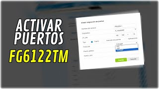 Abrir puertos en módem TELMEX Sercomm FG6122TM  TUTORIAL 2024 [upl. by Teerell]