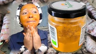 DIY Un gommage éclaircissant au curcuma Belsimple Natural [upl. by Nylyrehc]