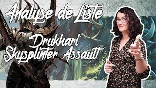 V10 Analyse de ma liste Drukhari la plus aboutie  Débrief L1 retour [upl. by Pussej609]