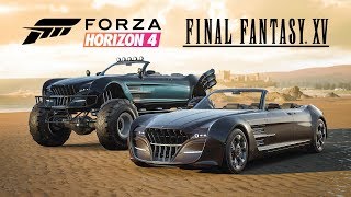 Forza Horizon 4  Final Fantasy XV Regalia Models [upl. by Dawkins861]