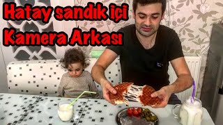 ÇEKİM ARKASI NELER OLDU Hatay Sandık İçi Susurluk Tostu [upl. by Adnolay]