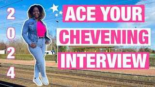 How to IMPRESS the 2024 chevening Interview Panel [upl. by Trebornhoj]