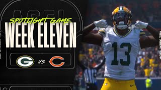 ACFL Spotlight Series Week 11  Green Bay Packers at Chicago Bears [upl. by Kira102]