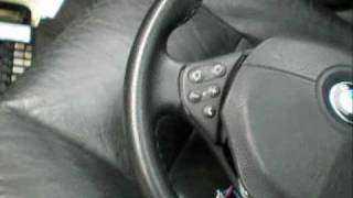 e38 Steering wheel swap on 1995 740il to 1999 MSport wheel [upl. by Arabelle]