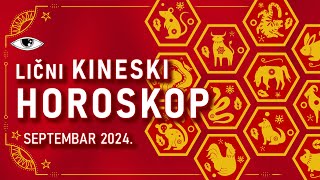 Lični kineski horoskop za septembar 2024  Omni Guru [upl. by Auqinahc]