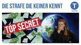 Geld ins Ausland Geld aus dem Ausland Die 30000 € Strafe [upl. by Milford752]