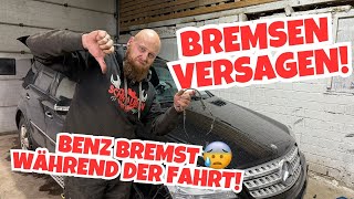 Bremsen am MercedesBenz ML 420 versagen 🤯😱 [upl. by Gahan]